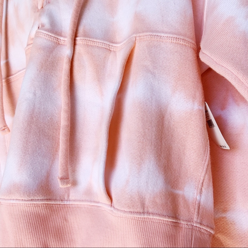 NWT Free People Tie Dye Hoodie Sweatshirt - Picture 6 of 8